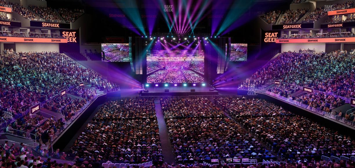 Chase Center - Section 110 Seat View