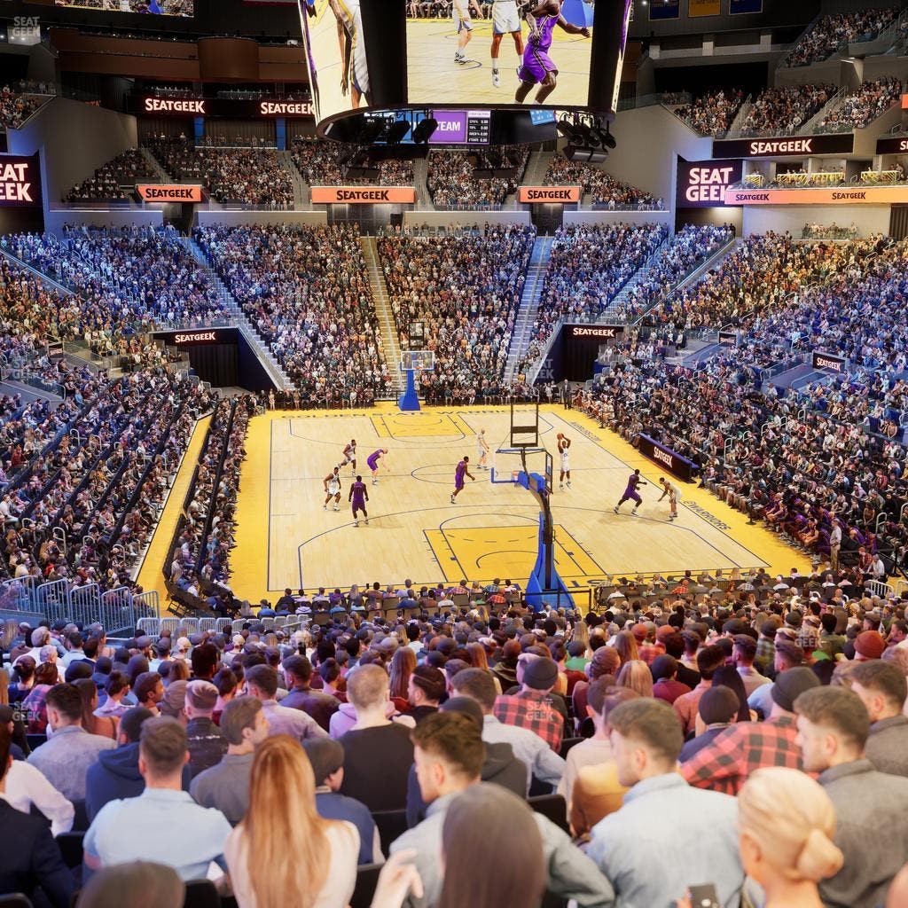 Chase Center - Section 110 Seat View