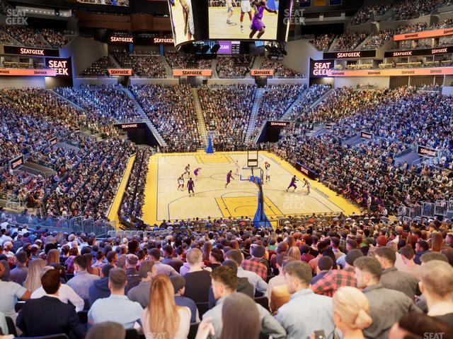 Chase Center - Section 110 Seat View