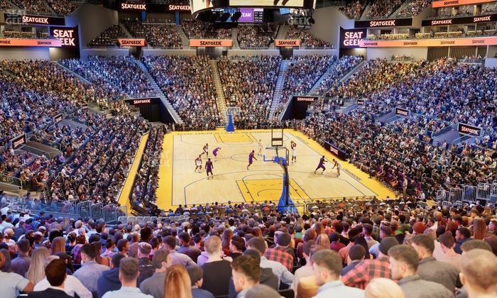 Chase Center - Section 110 Seat View