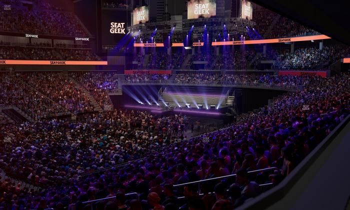 Chase Center - Section 110 Seat View