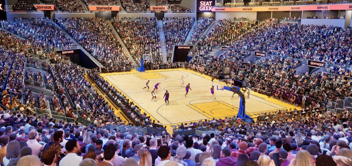 Chase Center - Section 111 Seat View