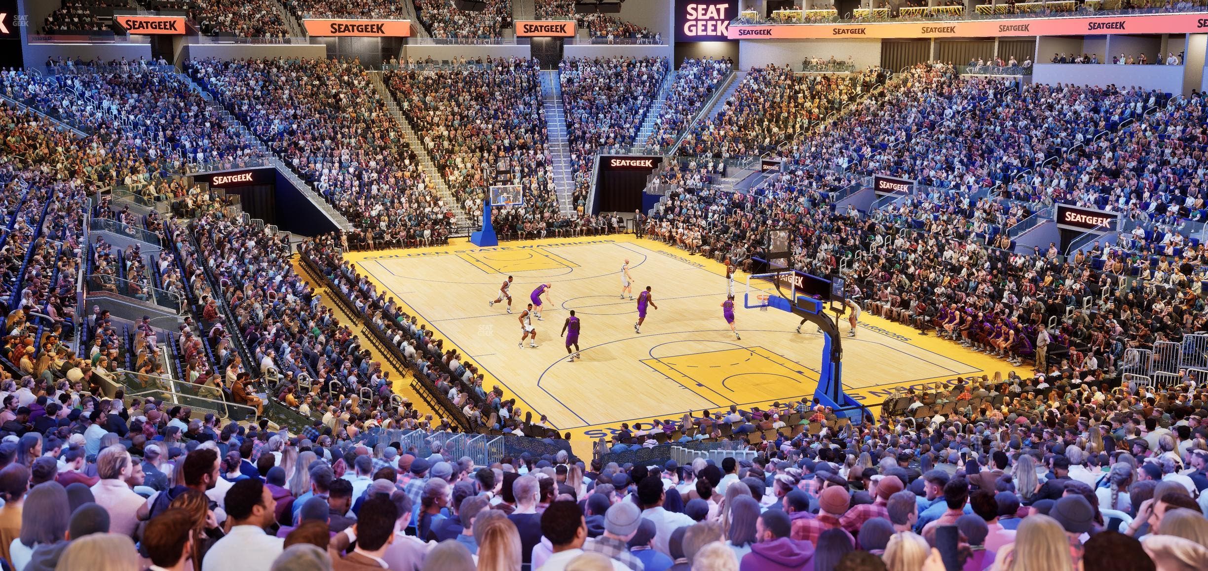 Chase Center - Section 111 Seat View