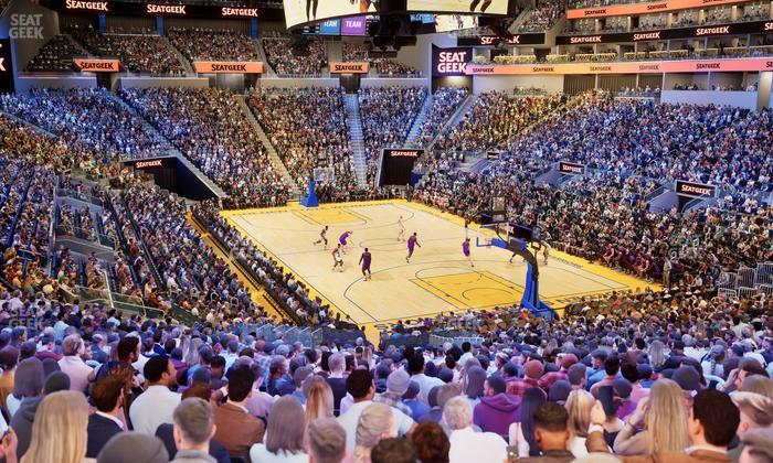 Chase Center - Section 111 Seat View