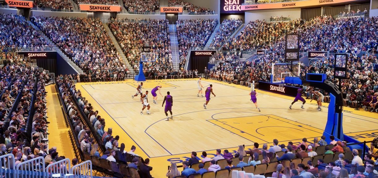 Chase Center - Section 111 Seat View