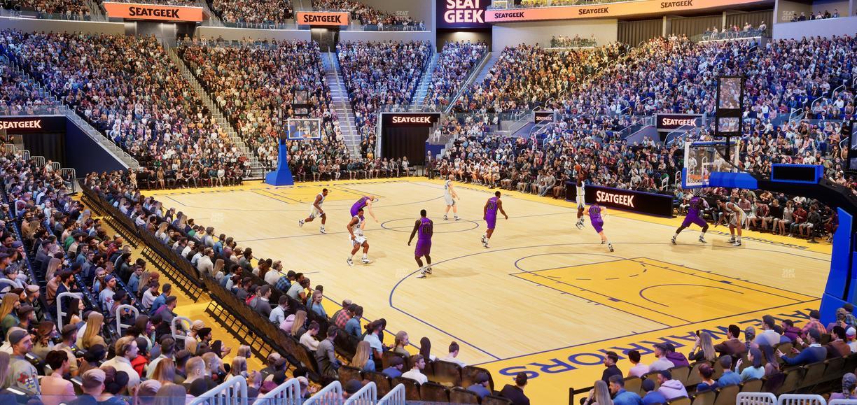 Chase Center - Section 112 Seat View