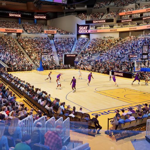 Chase Center - Section 112 Seat View