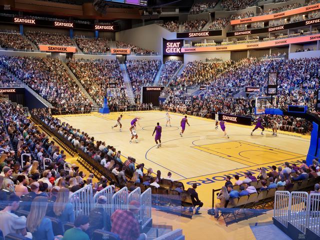 Chase Center - Section 112 Seat View