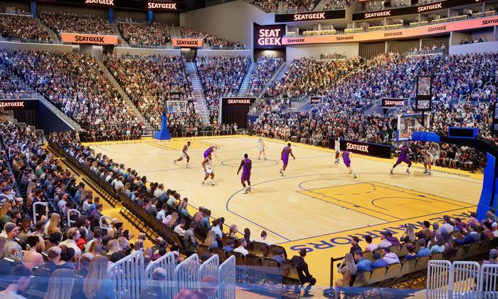 Chase Center - Section 112 Seat View