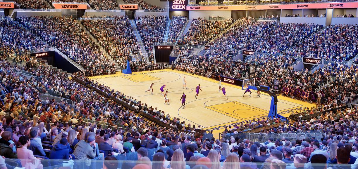 Chase Center - Section 112 Seat View