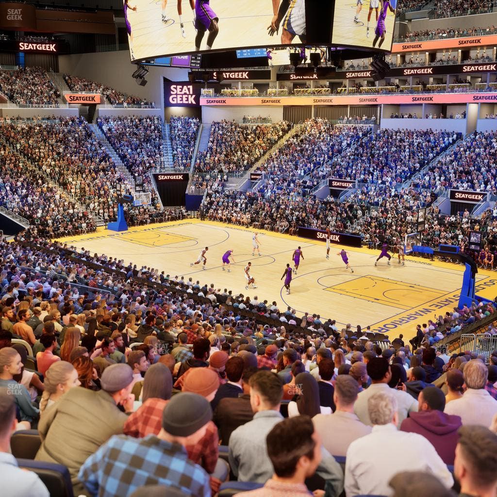 Chase Center - Section 113 Seat View