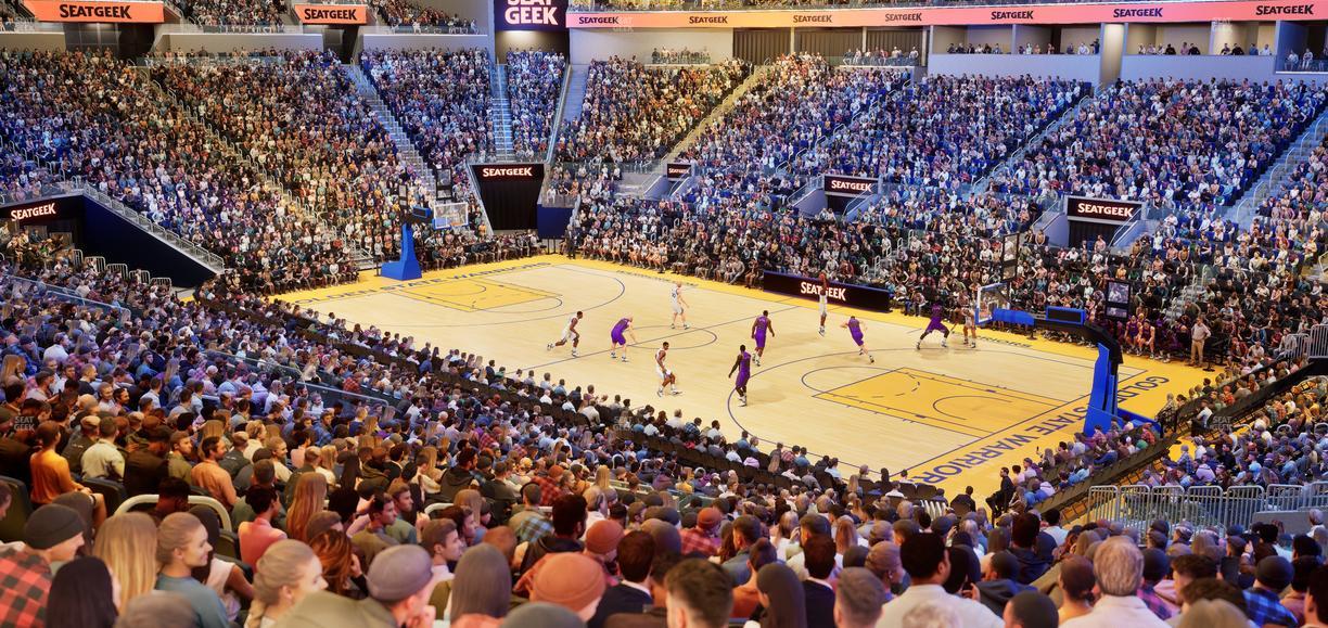 Chase Center - Section 113 Seat View