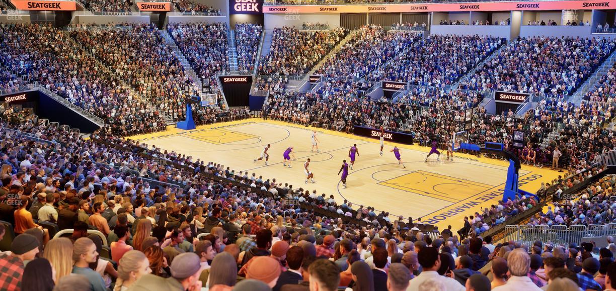 Chase Center - Section 113 Seat View