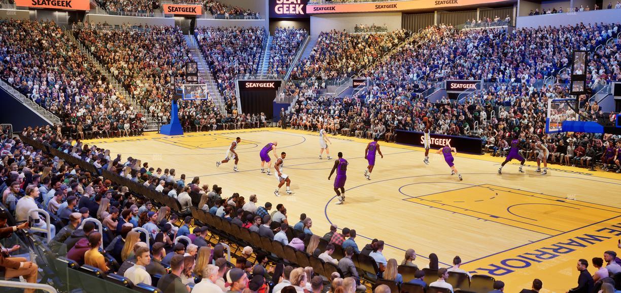 Chase Center - Section 113 Seat View