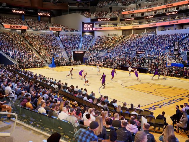 Chase Center - Section 113 Seat View