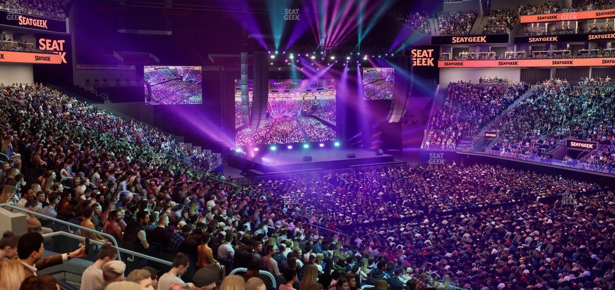 Chase Center - Section 113 Seat View