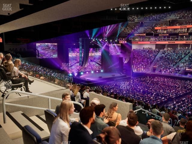 Chase Center - Section 114 Seat View