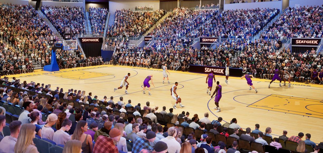 Chase Center - Section 114 Seat View