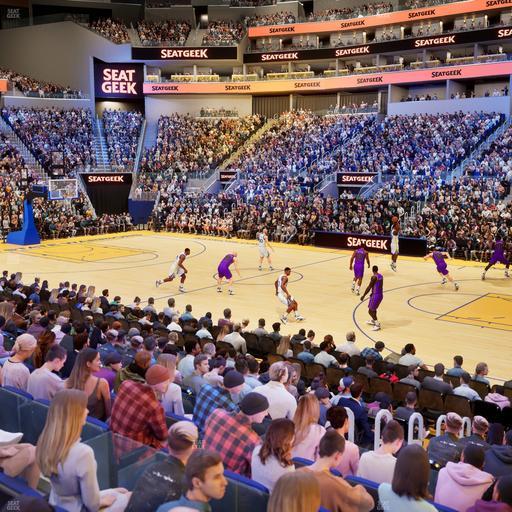 Chase Center - Section 114 Seat View