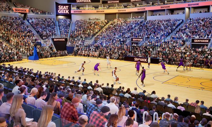 Chase Center - Section 114 Seat View