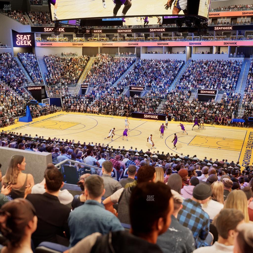 Chase Center - Section 114 Seat View