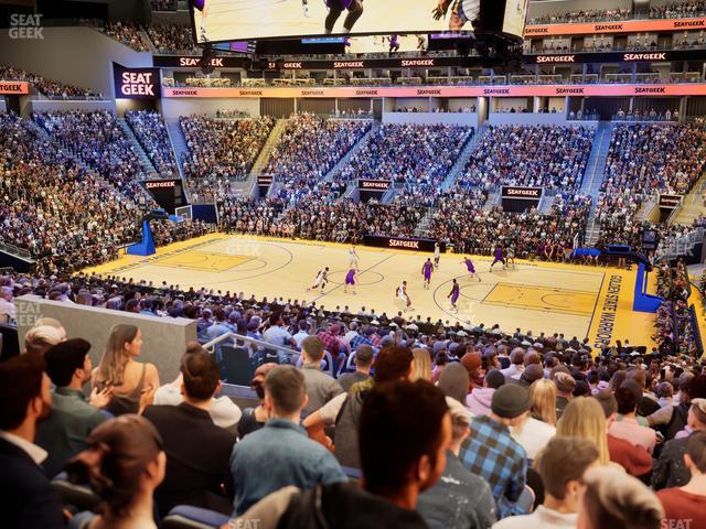 Chase Center - Section 114 Seat View