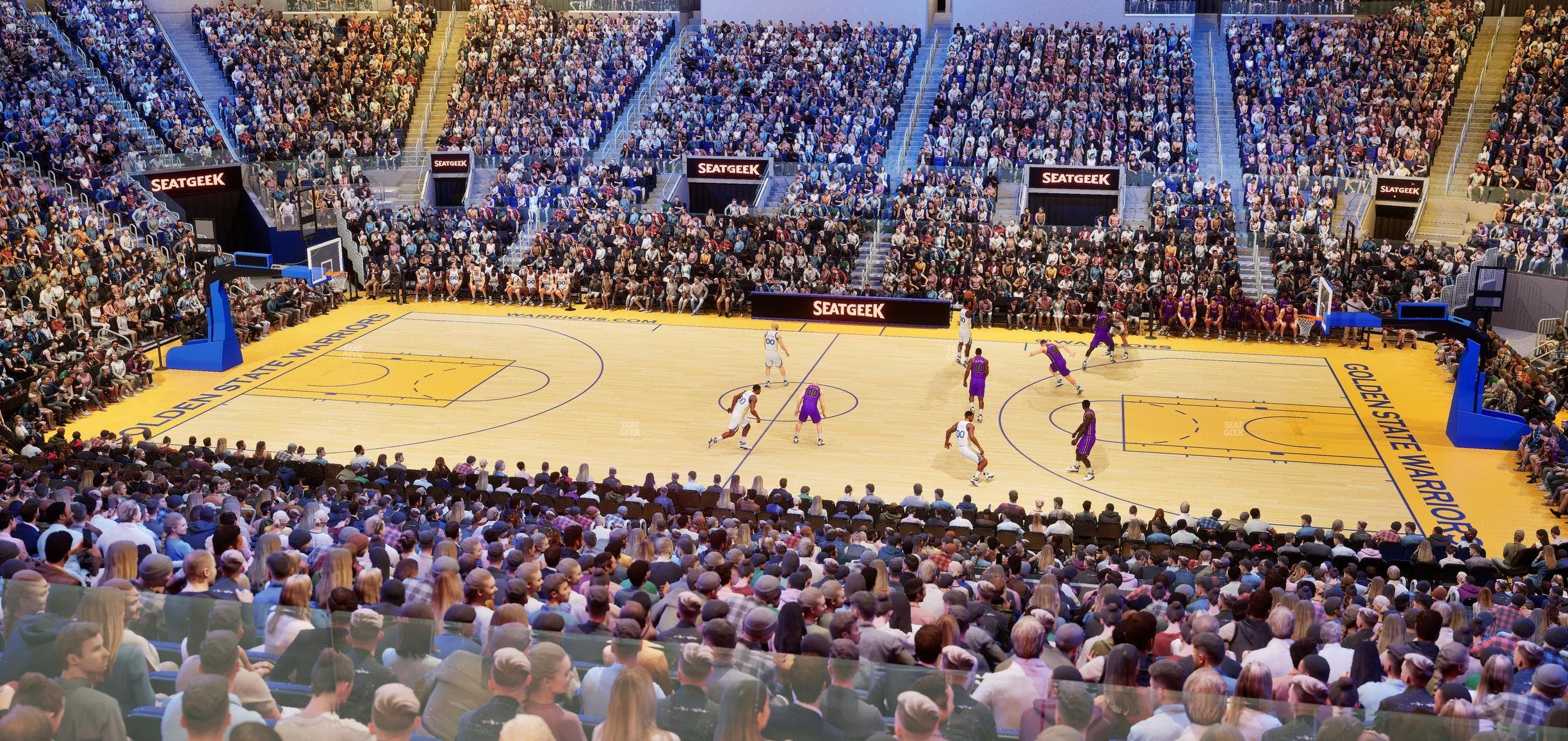 Chase Center - Section 115 Seat View