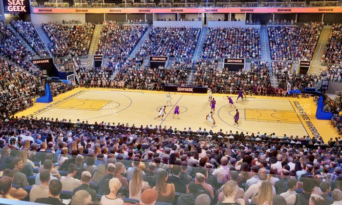 Chase Center - Section 115 Seat View