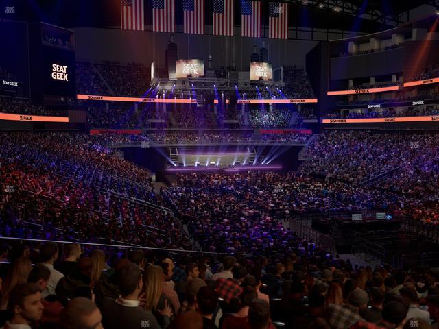 Chase Center - Section 115 Seat View