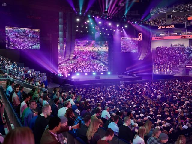 Chase Center - Section 115 Seat View