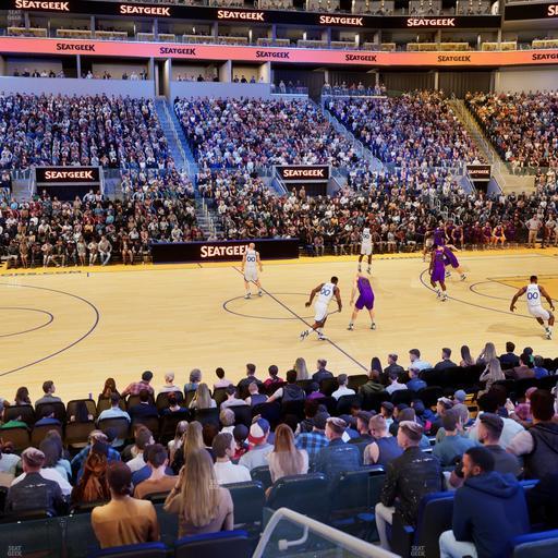 Chase Center - Section 116 Seat View