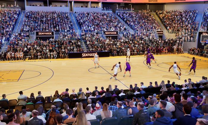 Chase Center - Section 116 Seat View