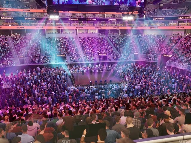 Chase Center - Section 116 Seat View