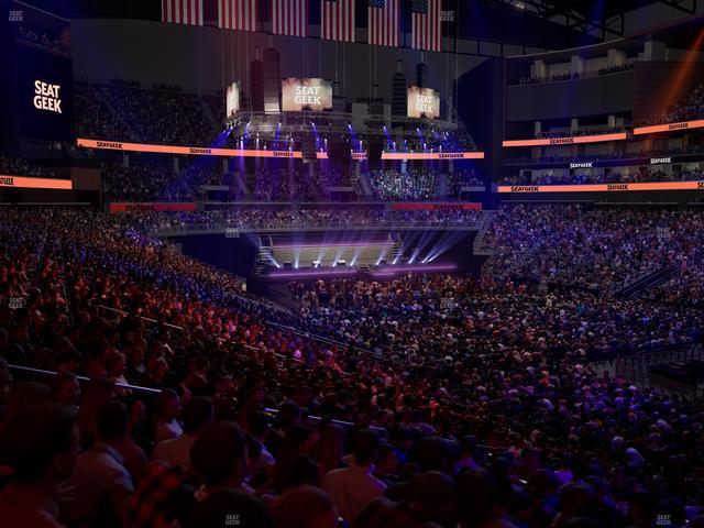 Chase Center - Section 116 Seat View