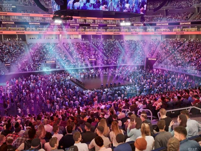 Chase Center - Section 117 Seat View