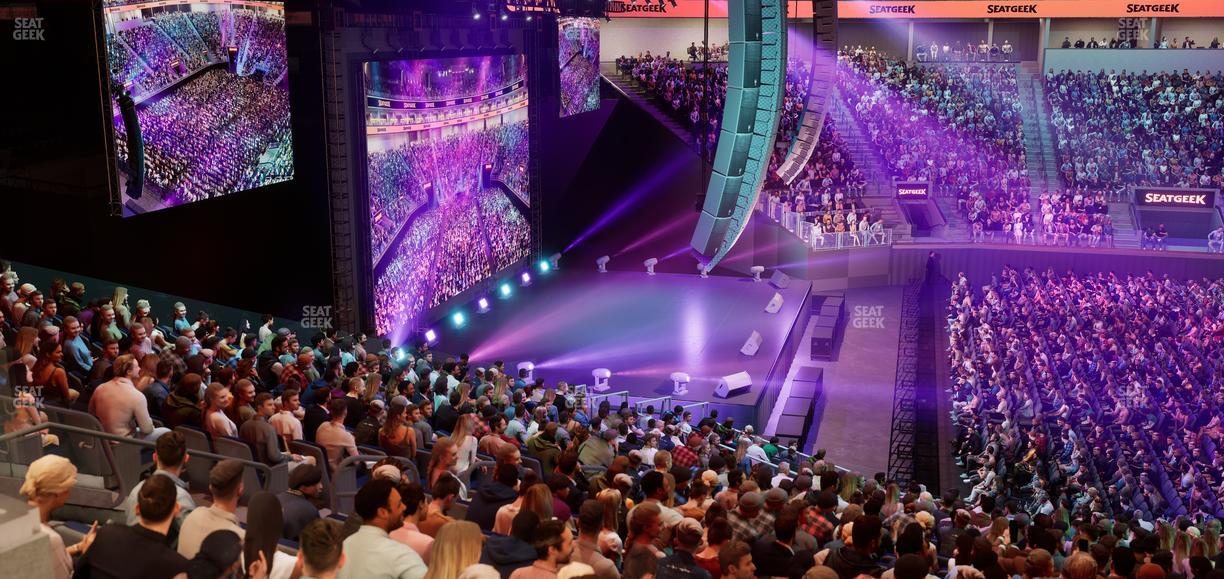 Chase Center - Section 117 Seat View