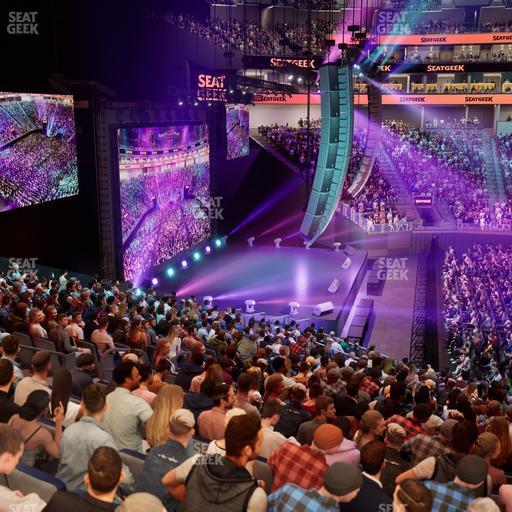 Chase Center - Section 117 Seat View