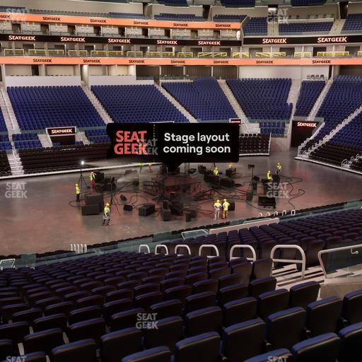 Chase Center - Section 117 Seat View