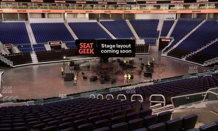 Chase Center - Section 117 Seat View