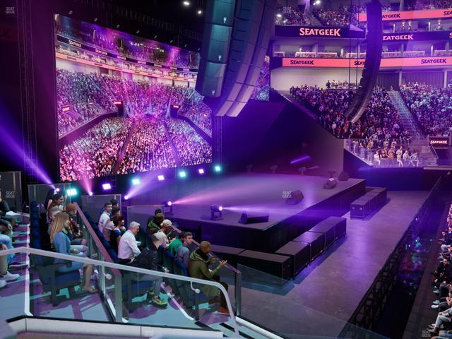 Chase Center - Section 117 Seat View