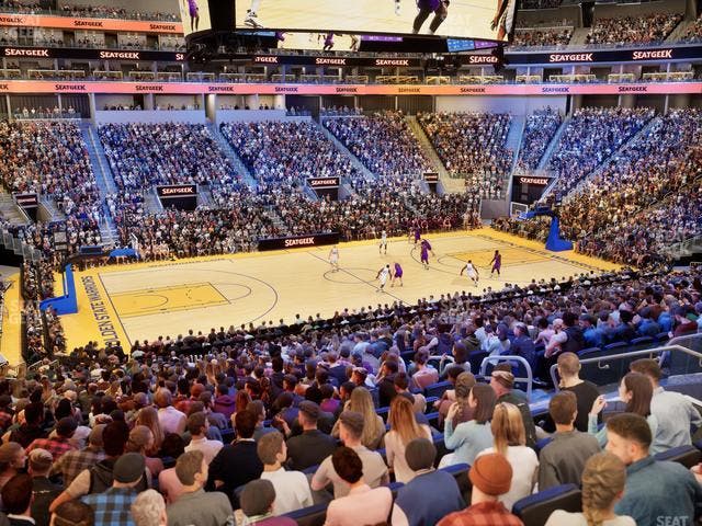 Chase Center - Section 117 Seat View
