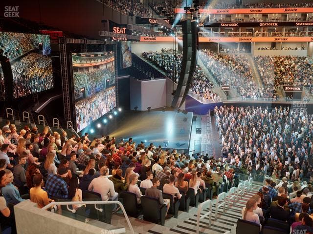 Chase Center - Section 117 Seat View