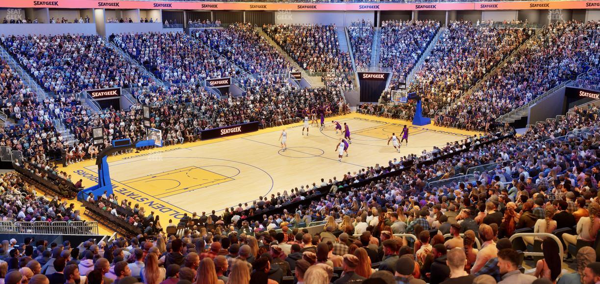 Chase Center - Section 118 Seat View