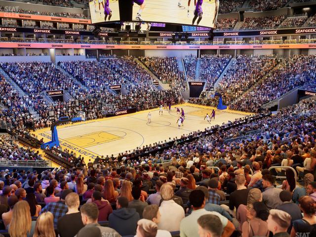 Chase Center - Section 118 Seat View