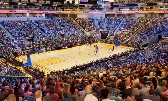 Chase Center - Section 118 Seat View