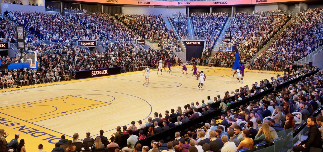 Chase Center - Section 118 Seat View