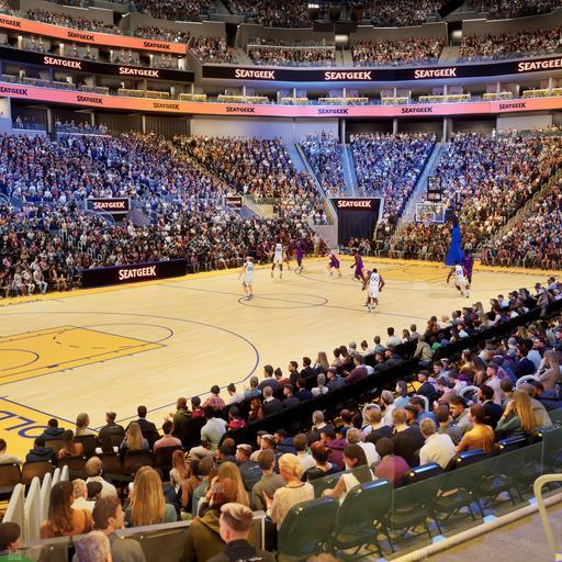 Chase Center - Section 118 Seat View