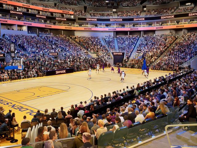 Chase Center - Section 118 Seat View