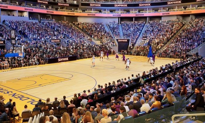 Chase Center - Section 118 Seat View