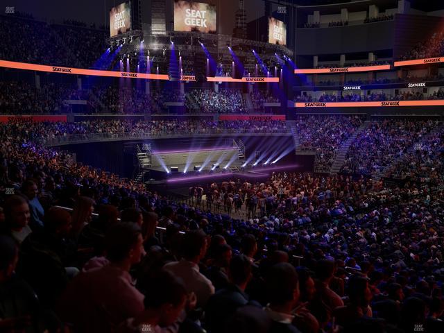 Chase Center - Section 118 Seat View